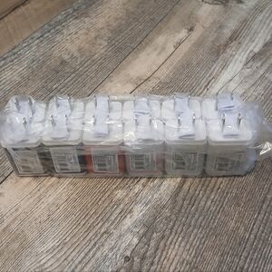 12pk GLITTER WALL CHARGER PLUGS